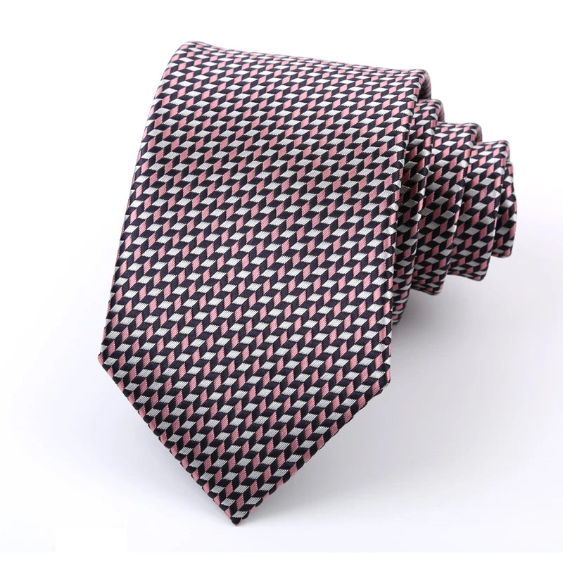 Jacquard Necktie — Polka Dot Edition