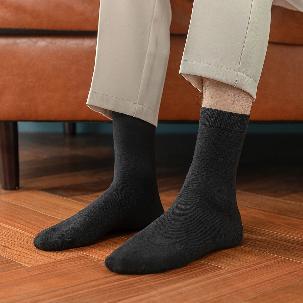 Cotton Dress Socks — Soft Weave