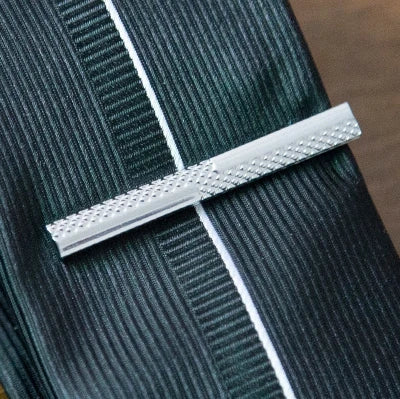 Chrome Steel Tie Clip Set – Classic Clasp