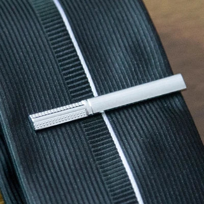 Chrome Steel Tie Clip Set – Classic Clasp