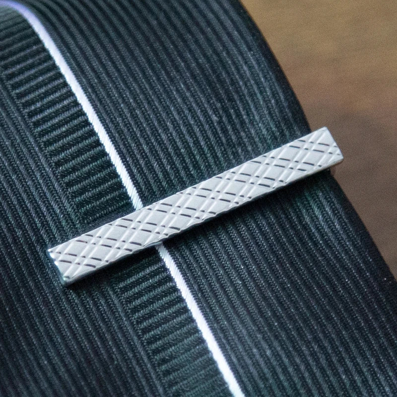 Chrome Steel Tie Clip Set – Classic Clasp