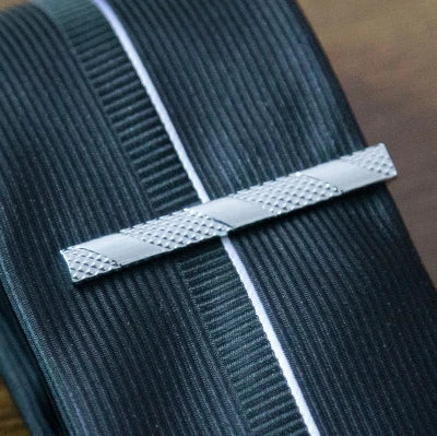 Chrome Steel Tie Clip Set – Classic Clasp