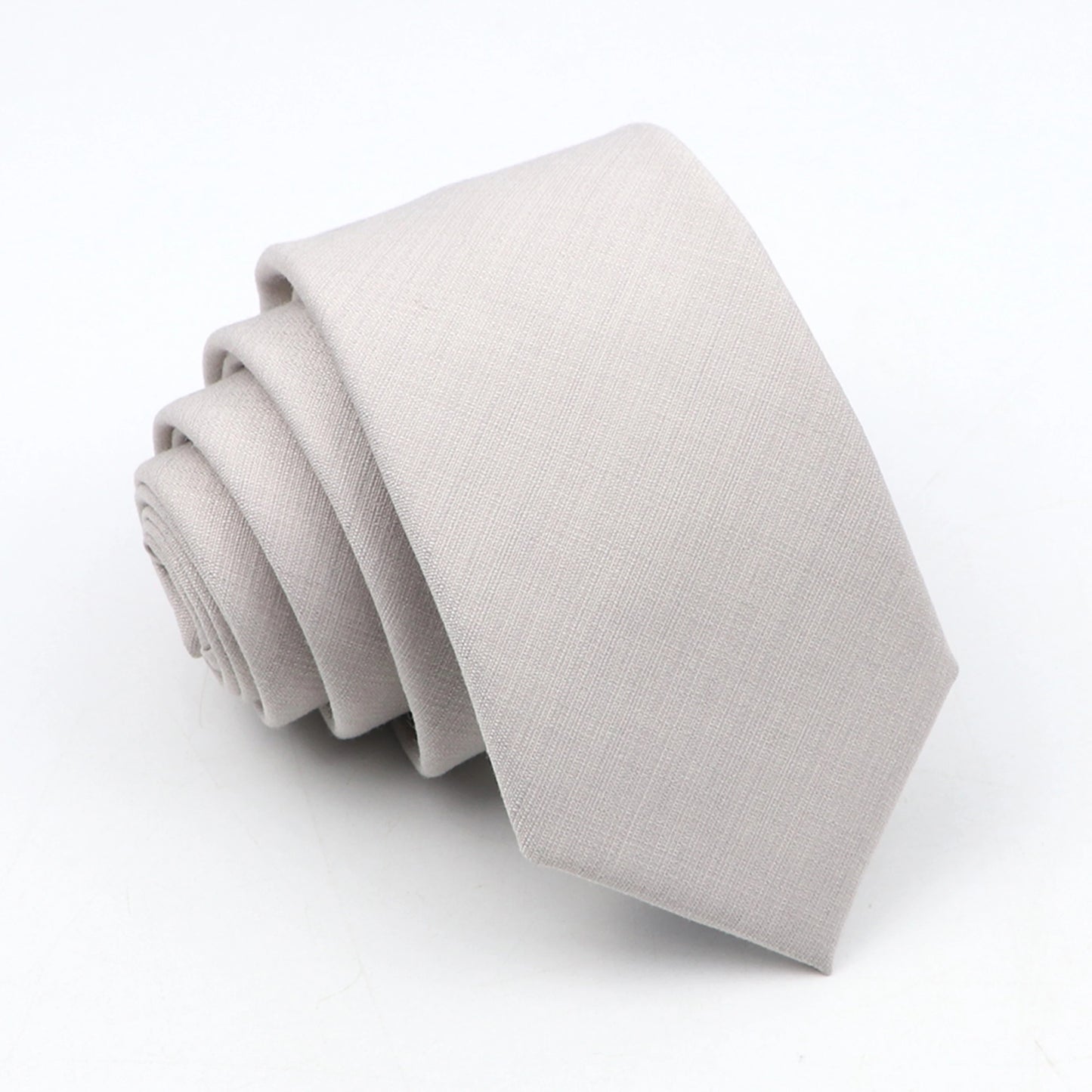 Solid Color Slim Tie