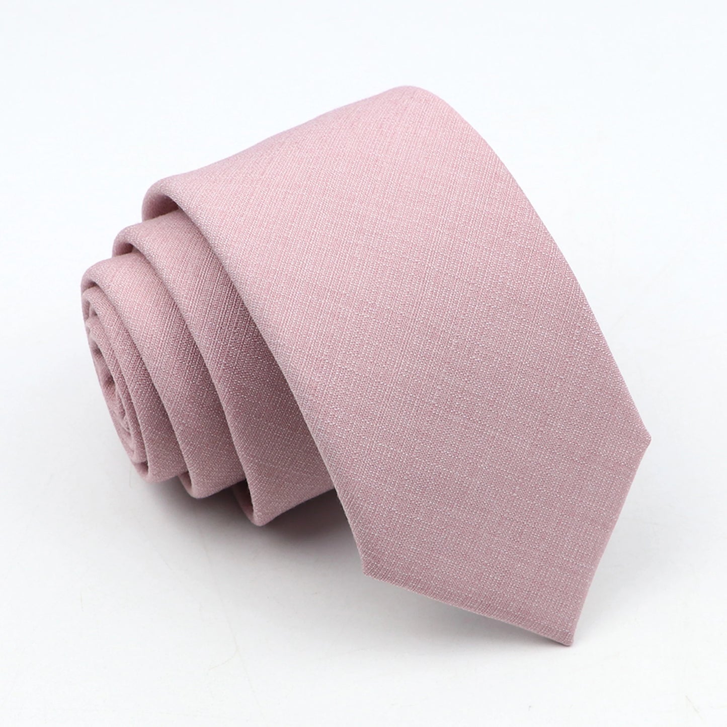 Solid Color Slim Tie