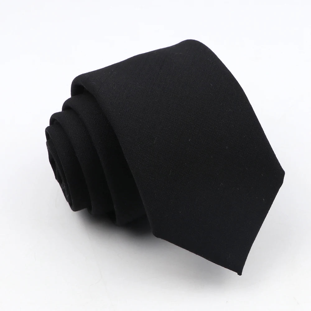 Solid Color Slim Tie