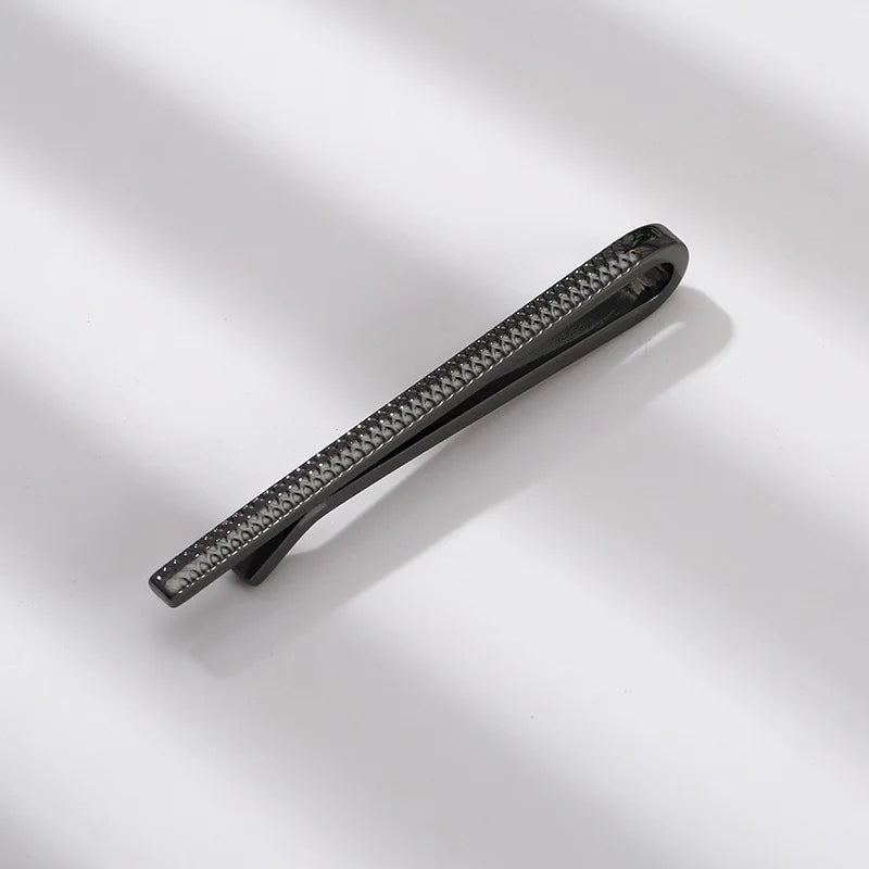 Metal Tie Clip Set — Classic Design