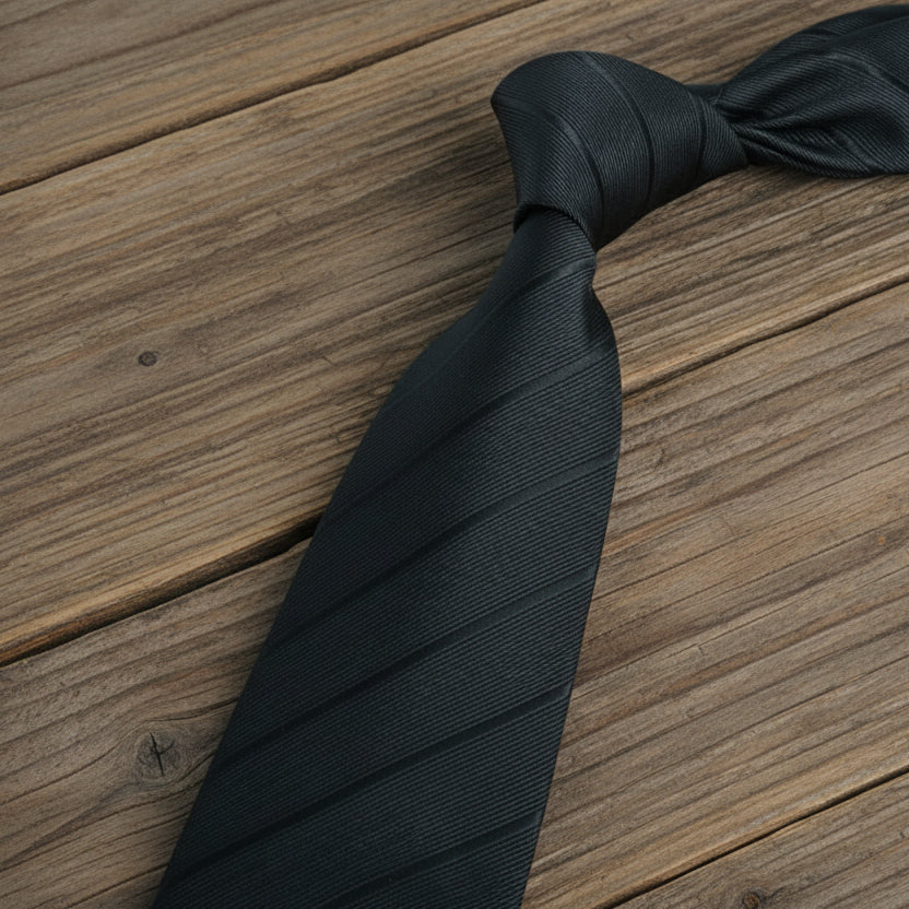 Striped Classic Neckties – 8cm Jacquard Weave
