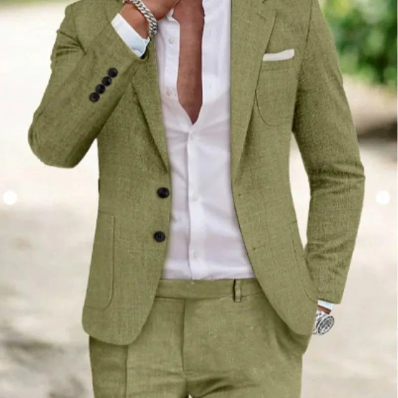 Spring Casual Suit Set