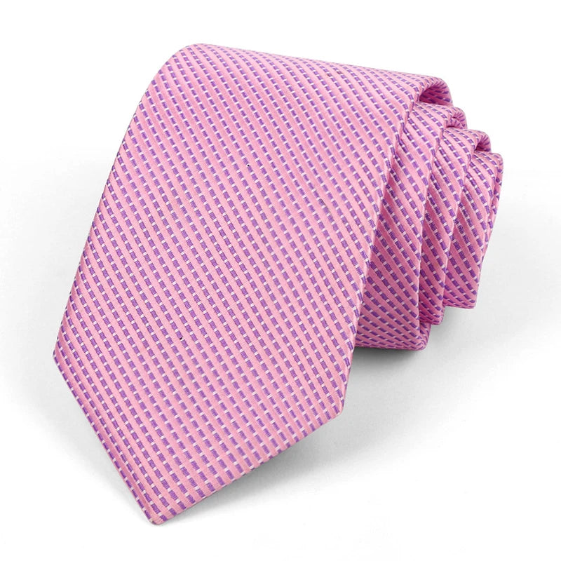 Jacquard Necktie — Polka Dot Edition