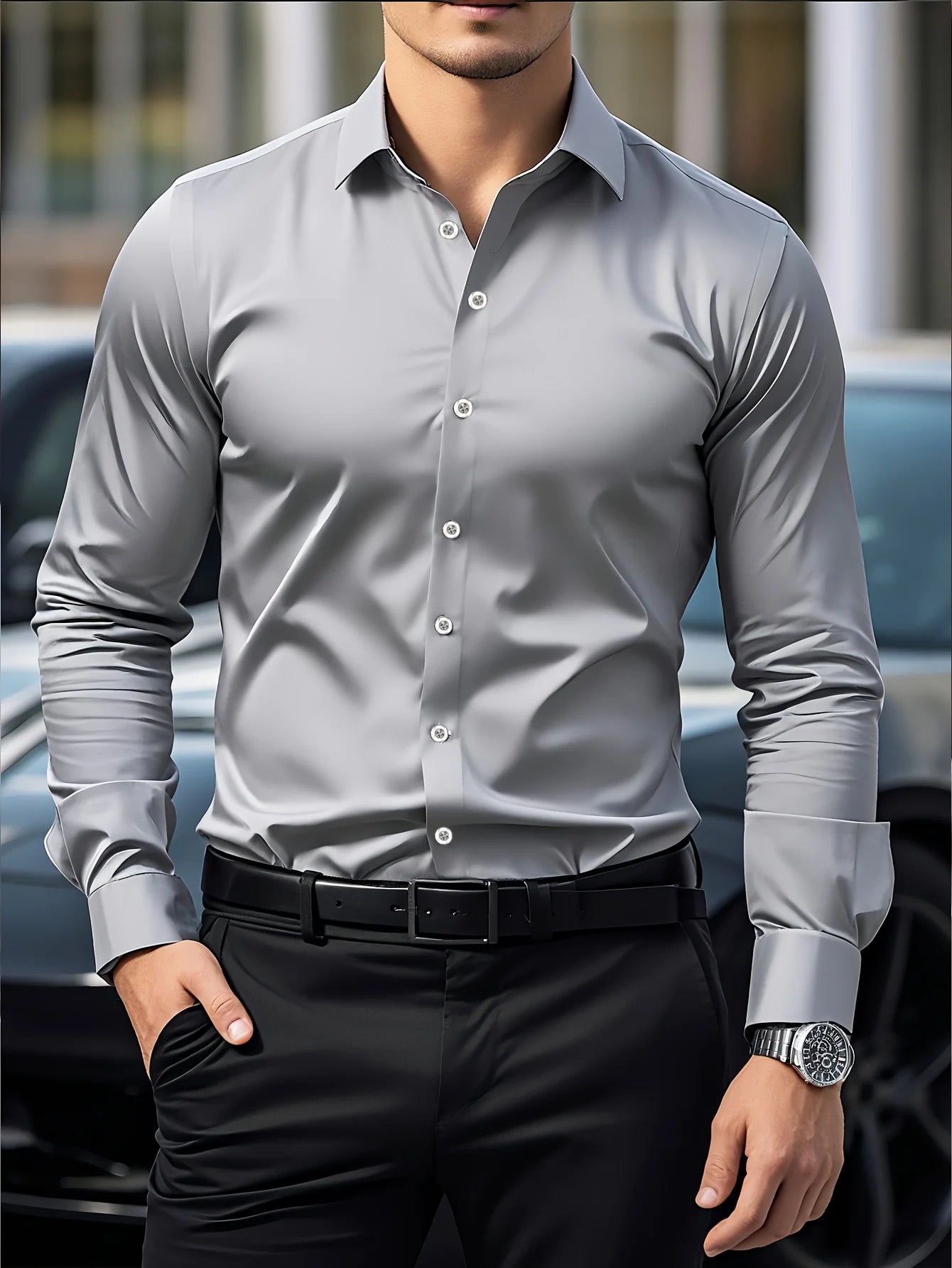 Classic Button-Down Shirt — Casual Fit