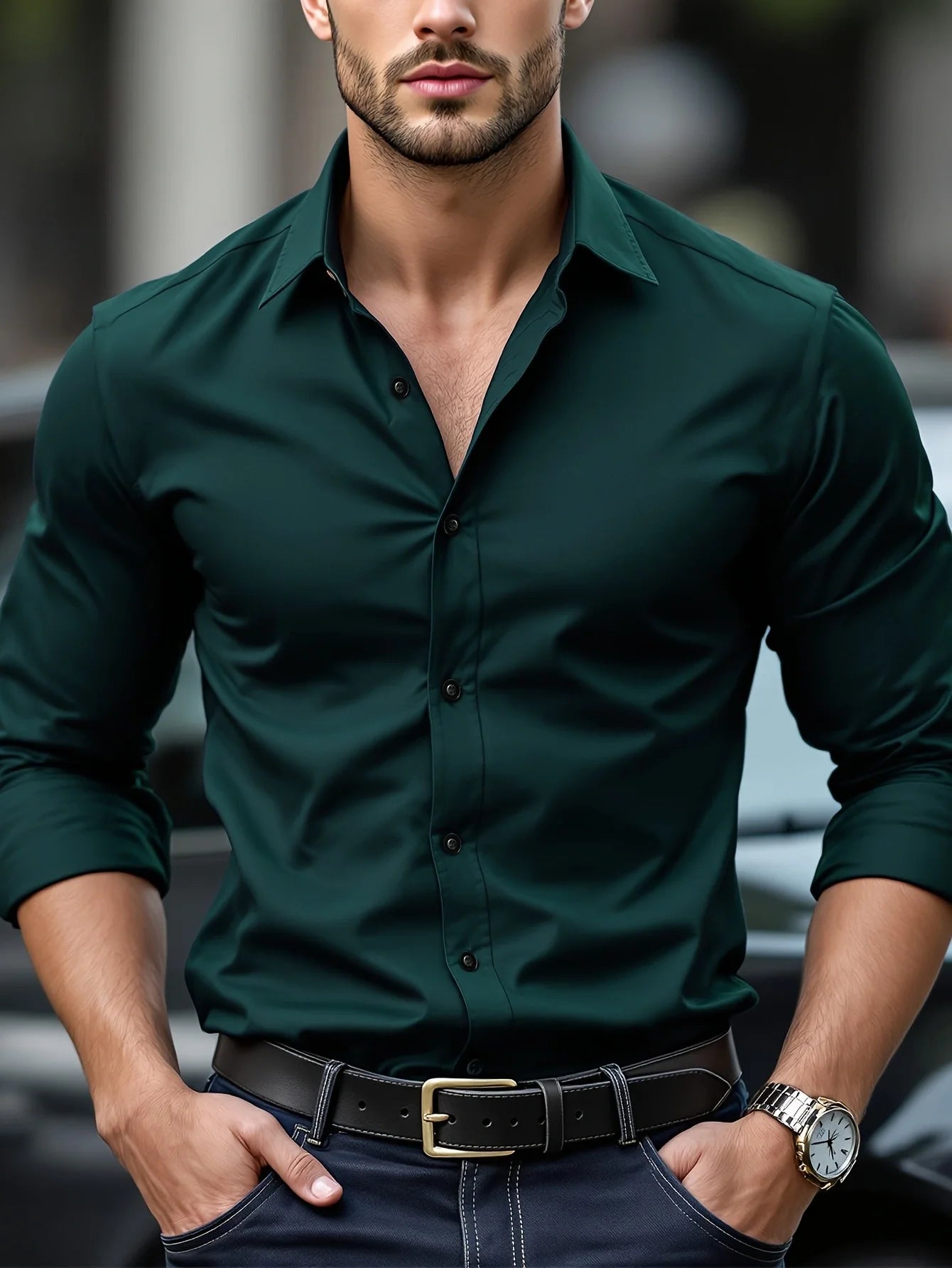 Classic Button-Down Shirt — Casual Fit