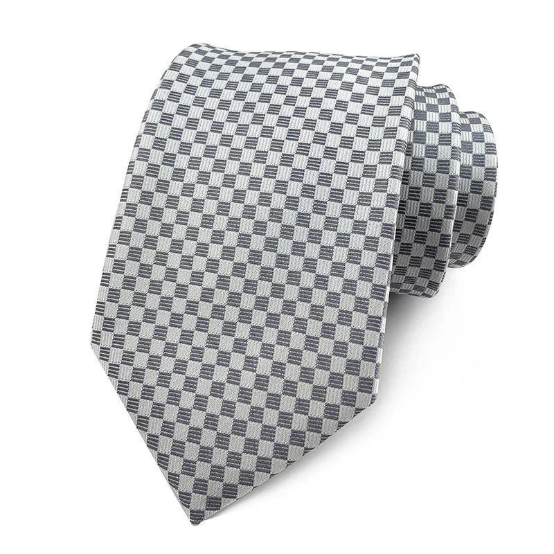 Jacquard Necktie — Polka Dot Edition