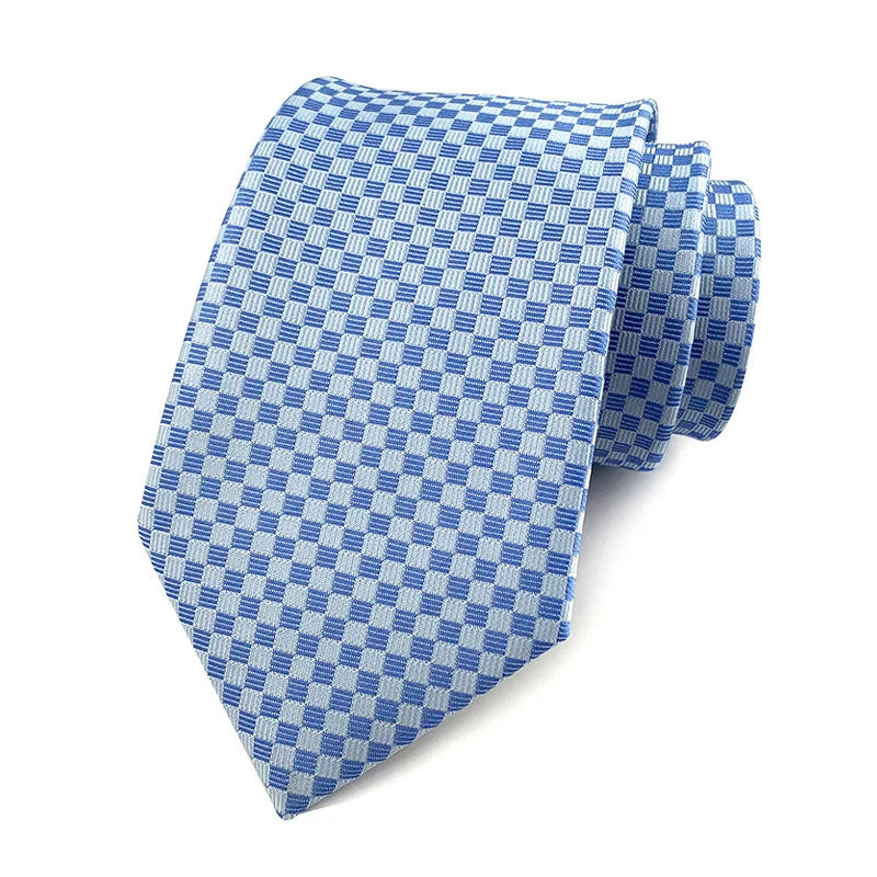 Jacquard Necktie — Polka Dot Edition