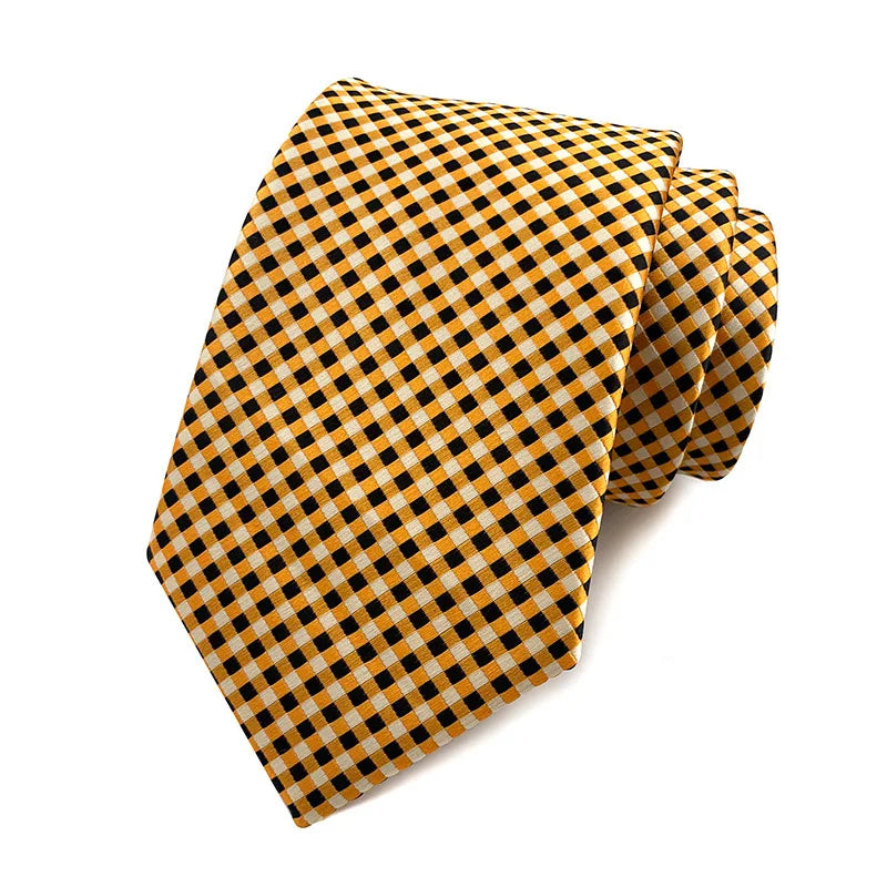 Jacquard Necktie — Polka Dot Edition