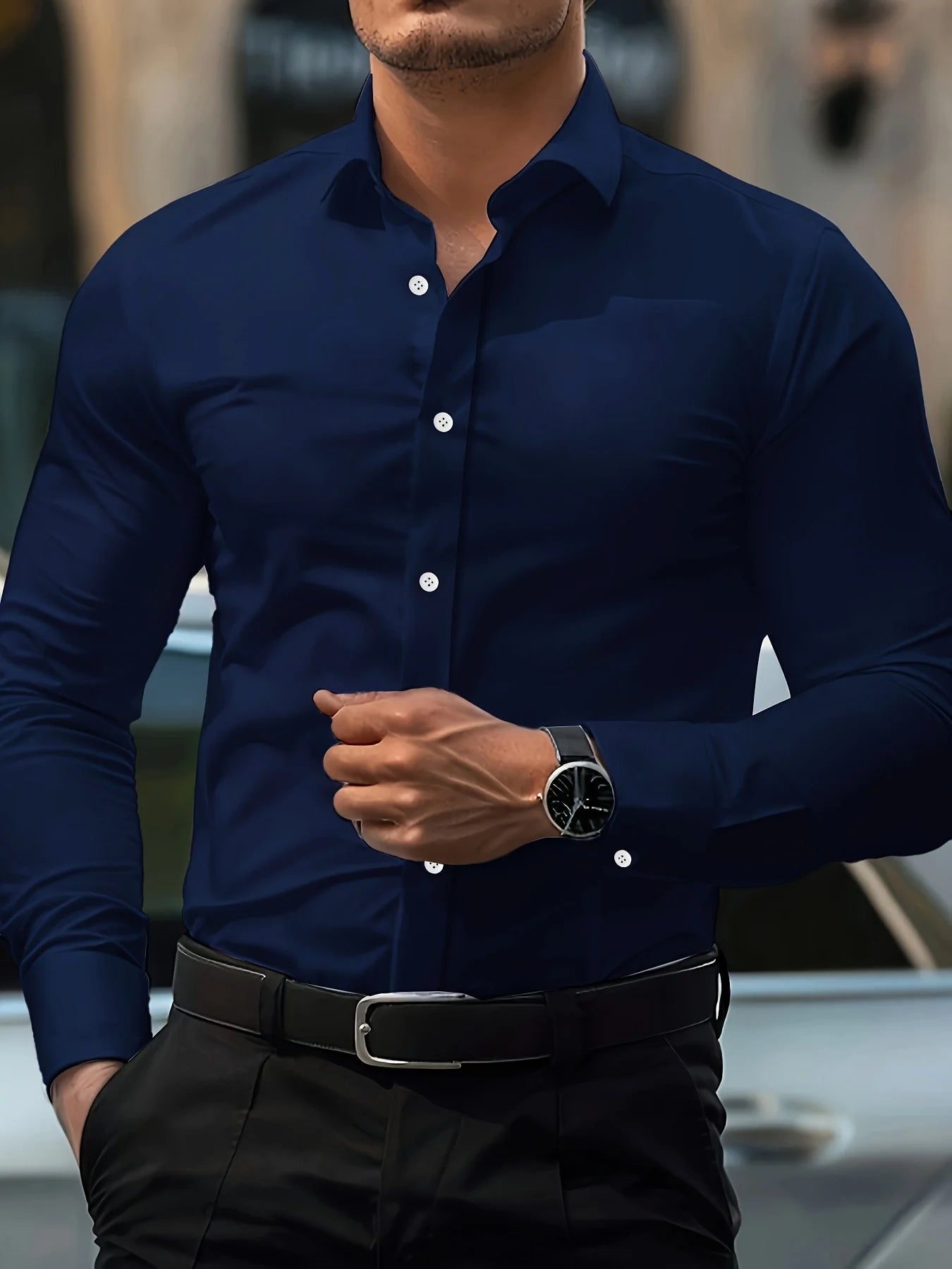 Classic Button-Down Shirt — Casual Fit