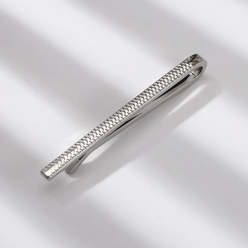 Metal Tie Clip Set — Classic Design