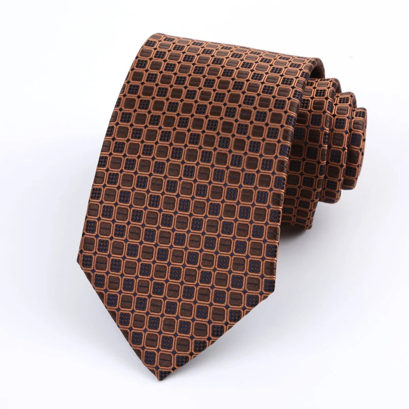 Jacquard Necktie — Polka Dot Edition