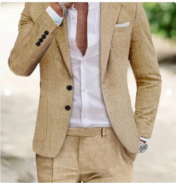 Spring Casual Suit Set