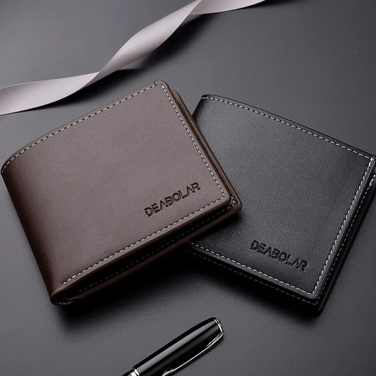 Minimalist Leather Wallet — Slim Design