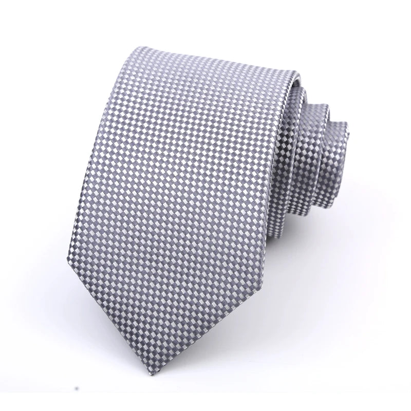 Jacquard Necktie — Polka Dot Edition
