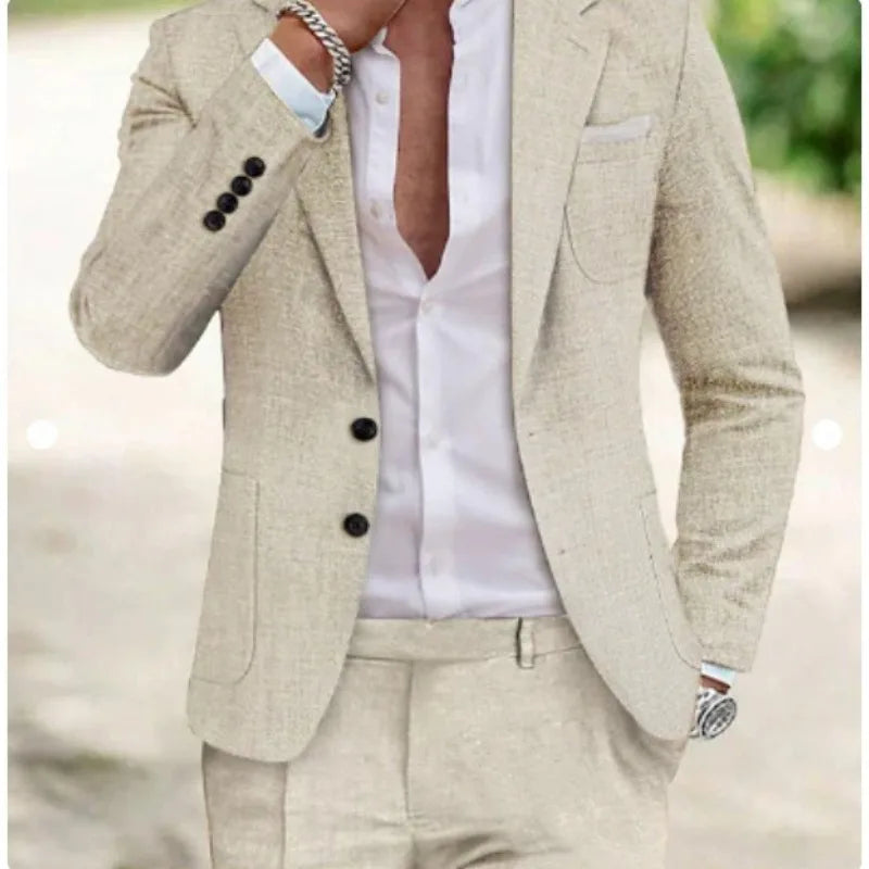 Spring Casual Suit Set