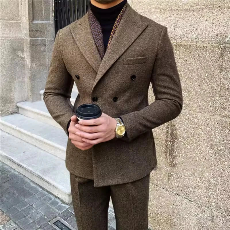 Men's Formal Suit — 2 Piece Set