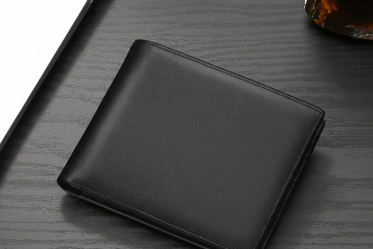 Genuine Leather Wallet — Slim Design