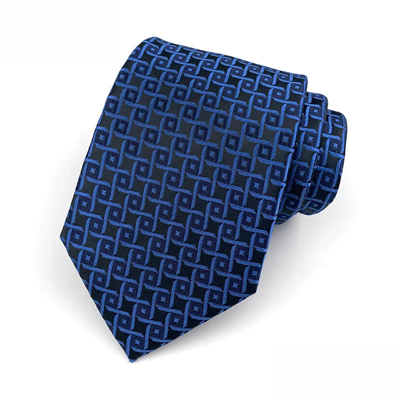 Jacquard Necktie — Polka Dot Edition