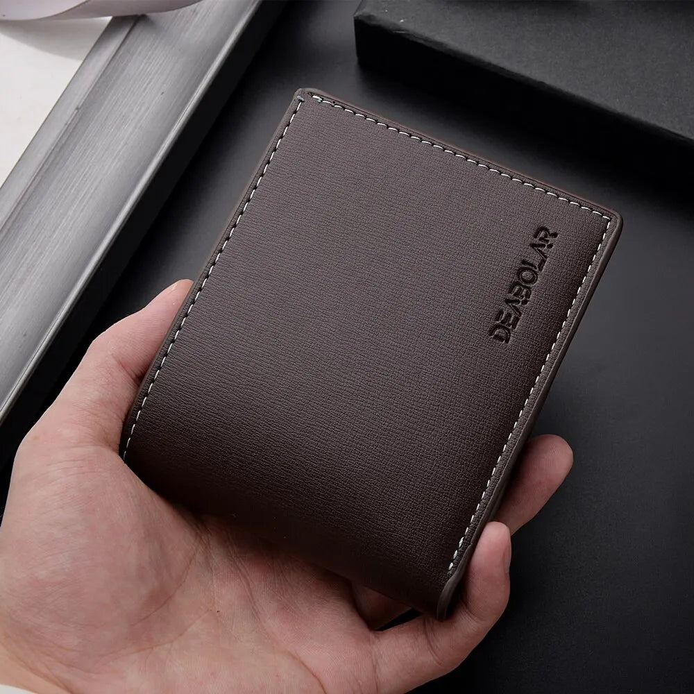 Minimalist Leather Wallet — Slim Design
