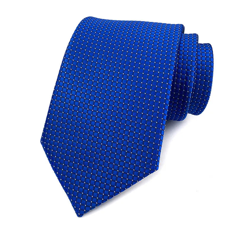 Jacquard Necktie — Polka Dot Edition