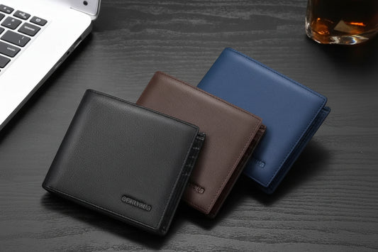 Genuine Leather Wallet — Slim Design