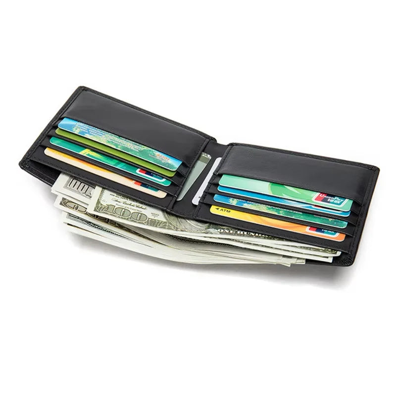 Genuine Leather Wallet — Classic Fold