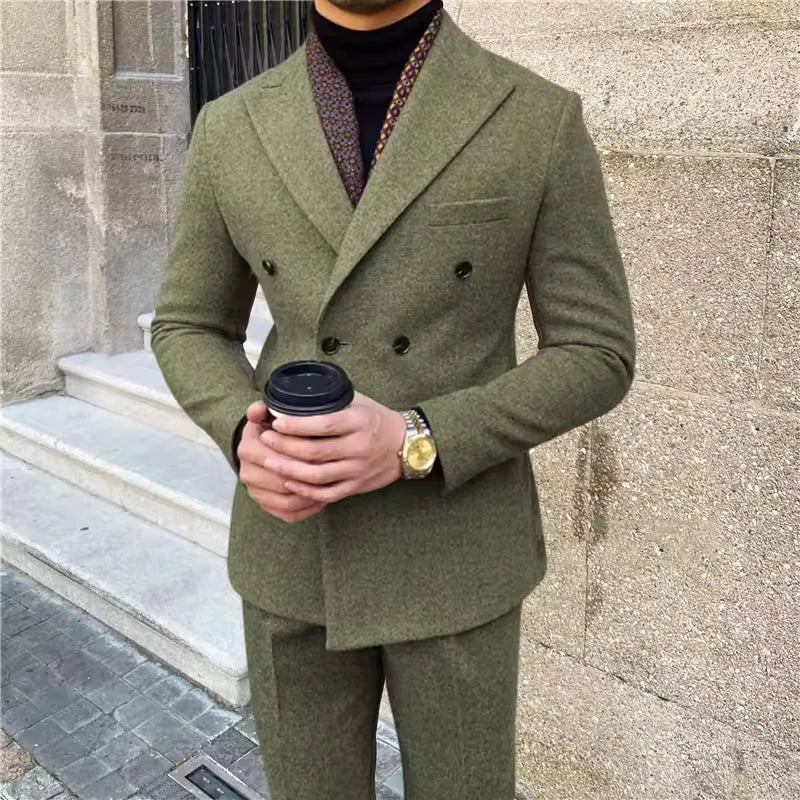 Men's Formal Suit — 2 Piece Set