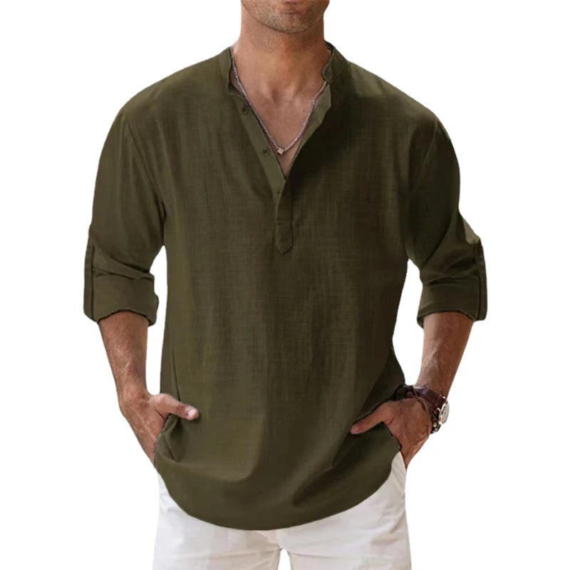 Classic Button-Down Dress Shirt — Modern Fit