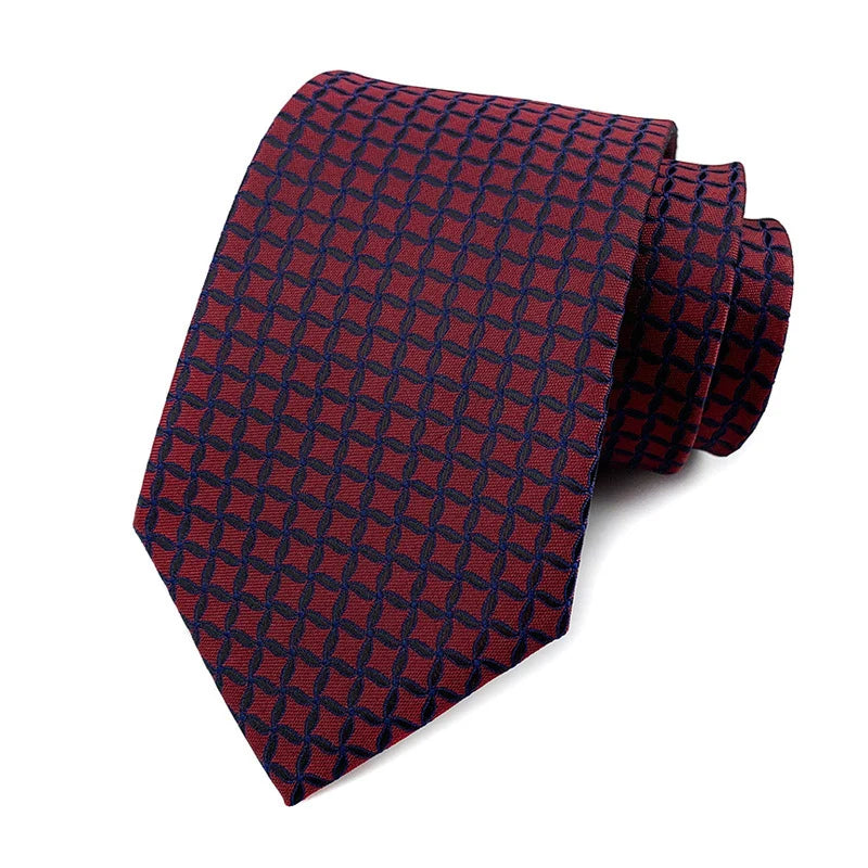 Jacquard Necktie — Polka Dot Edition