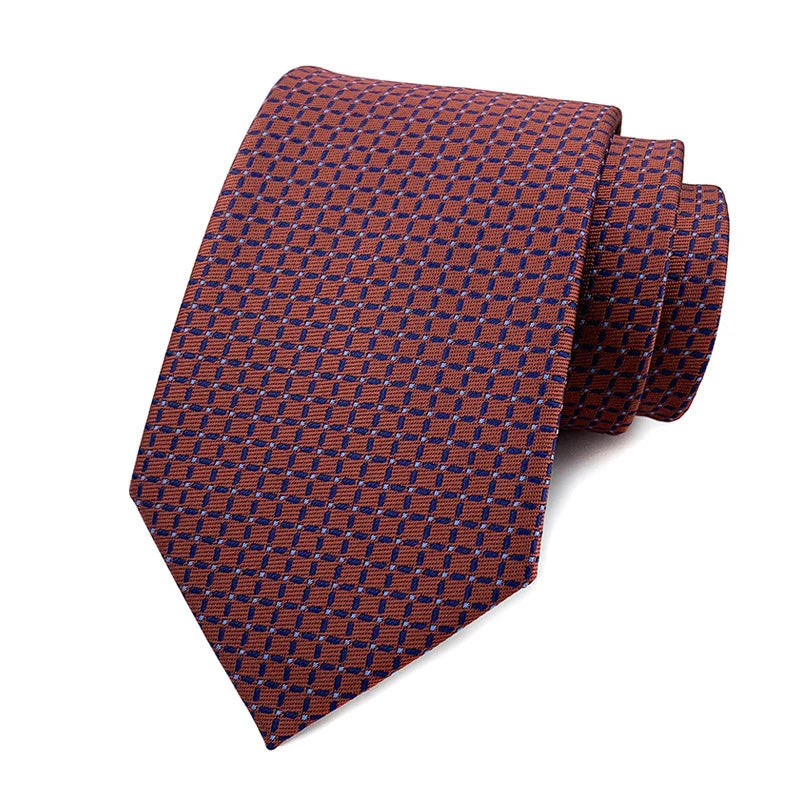 Jacquard Necktie — Polka Dot Edition