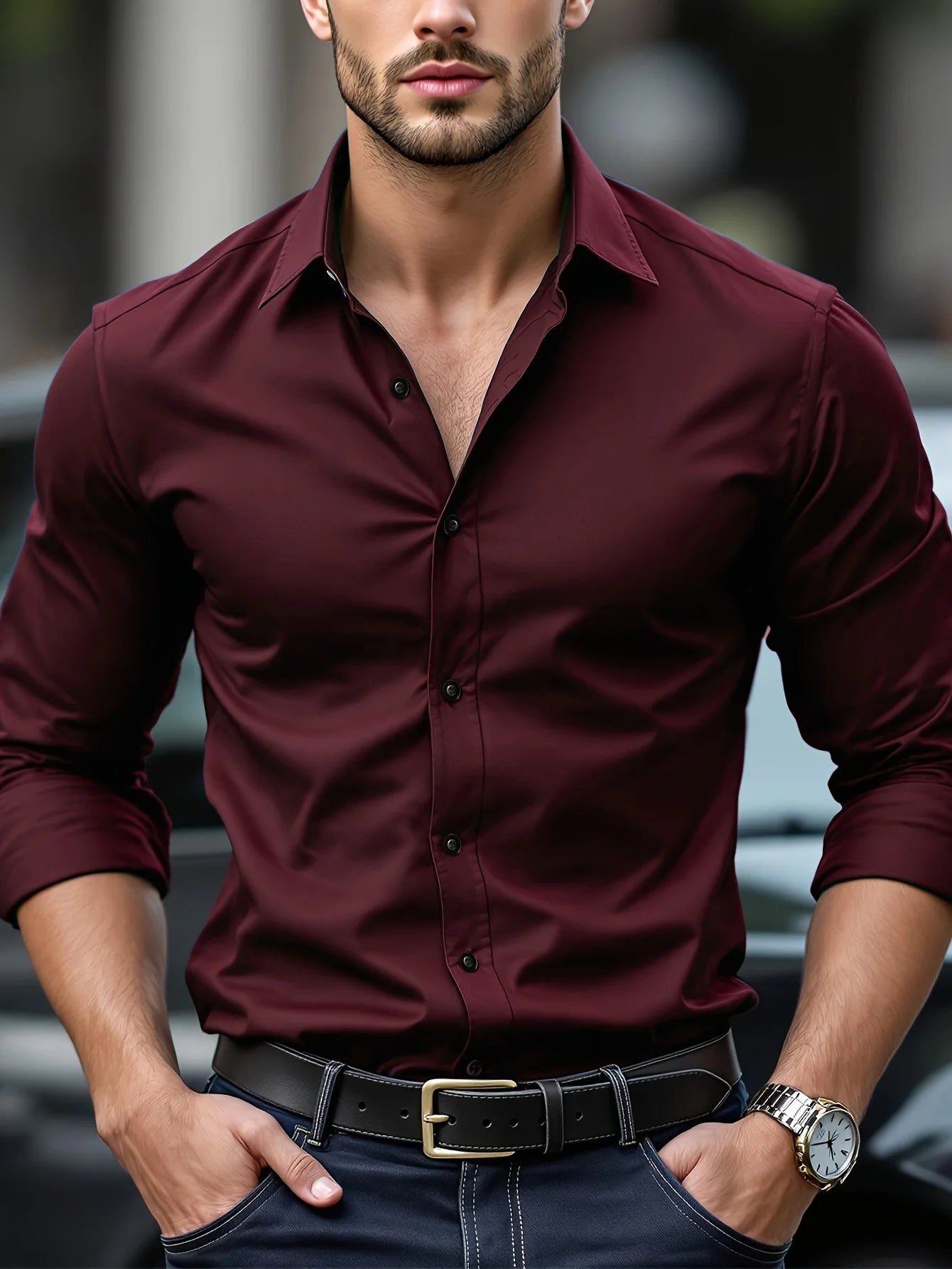 Classic Button-Down Shirt — Casual Fit