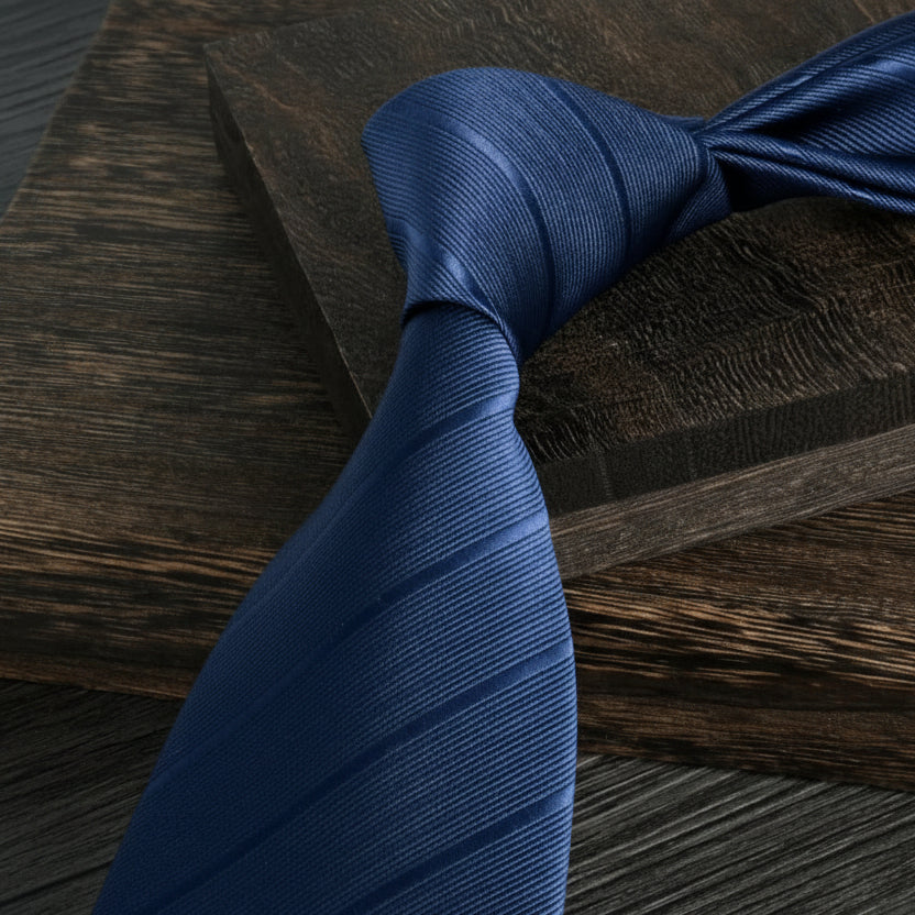 Striped Classic Neckties – 8cm Jacquard Weave
