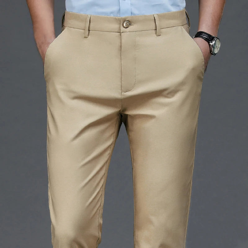 Slim-Fit Casual Pants — Modern Cut