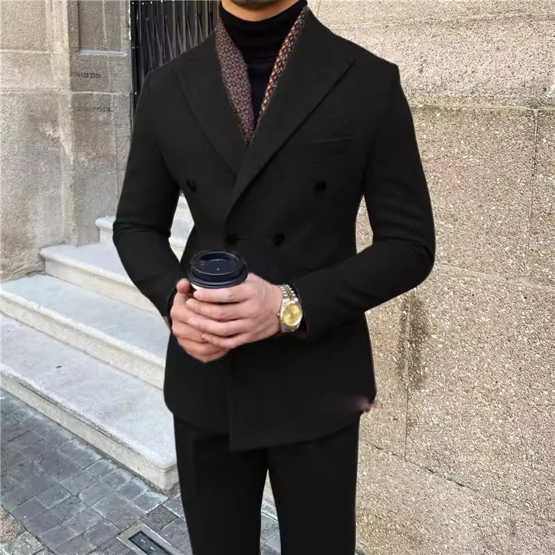 Men's Formal Suit — 2 Piece Set