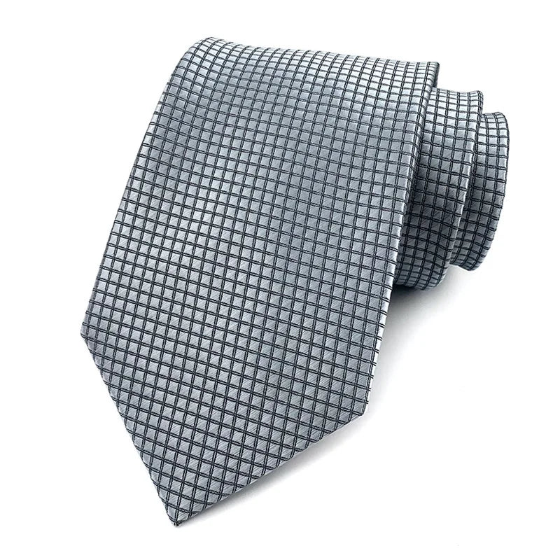 Jacquard Necktie — Polka Dot Edition