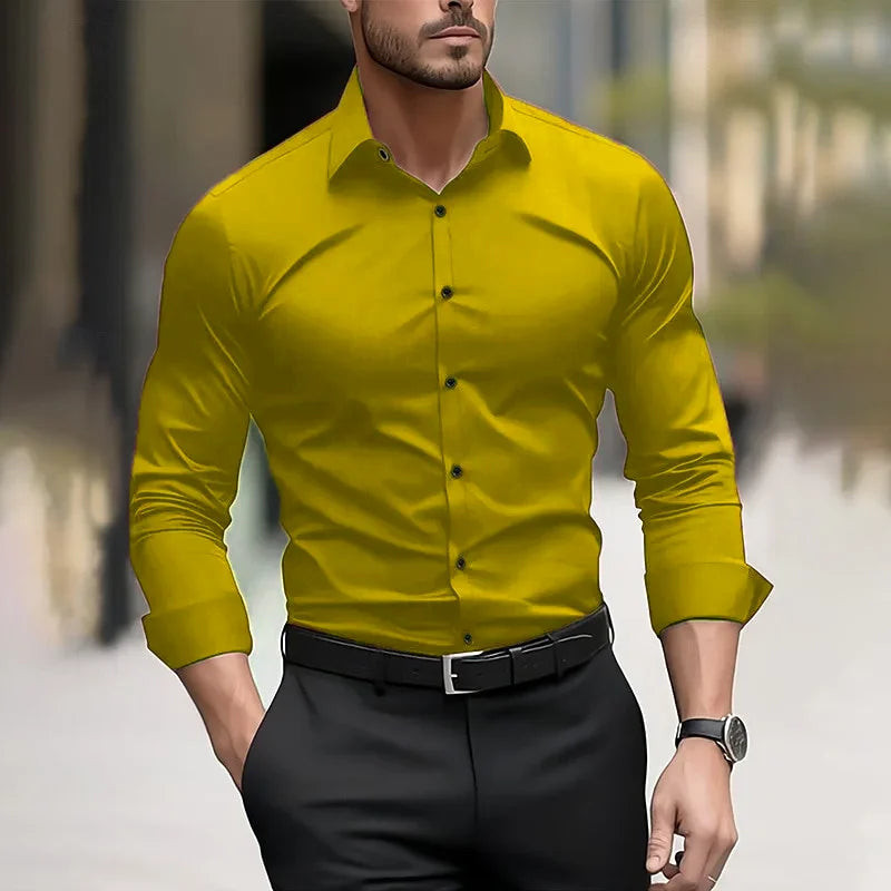 Casual Button-Down Dress Shirt — Signature Fit