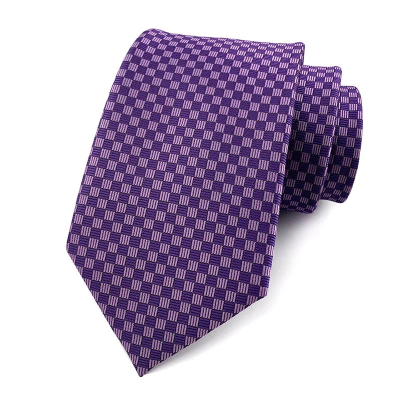 Jacquard Necktie — Polka Dot Edition