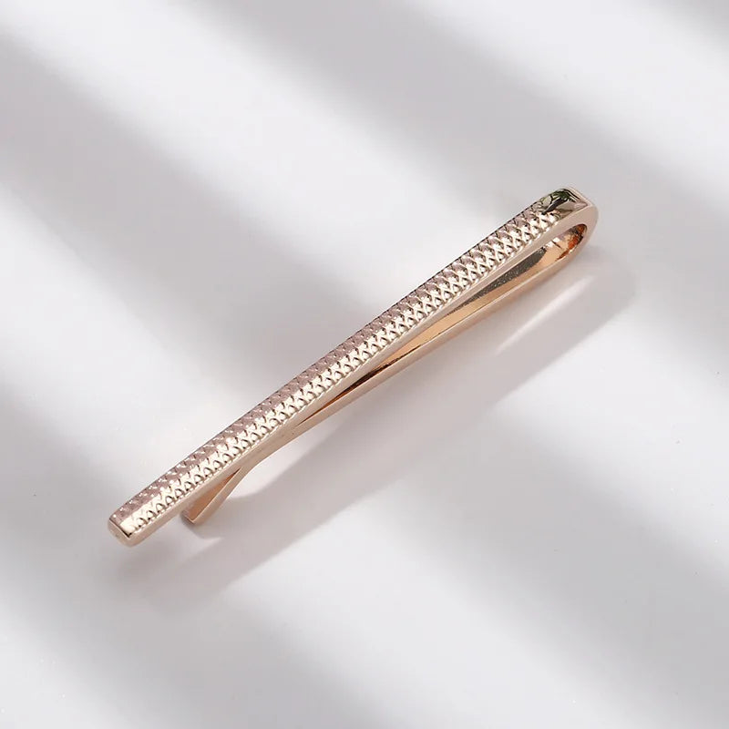 Metal Tie Clip Set — Classic Design
