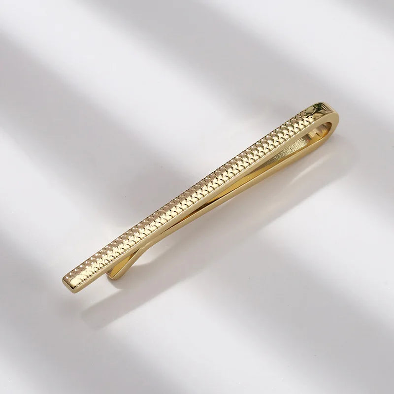 Metal Tie Clip Set — Classic Design