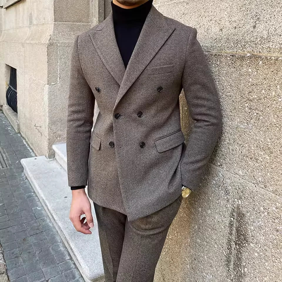 Men's Formal Suit — 2 Piece Set