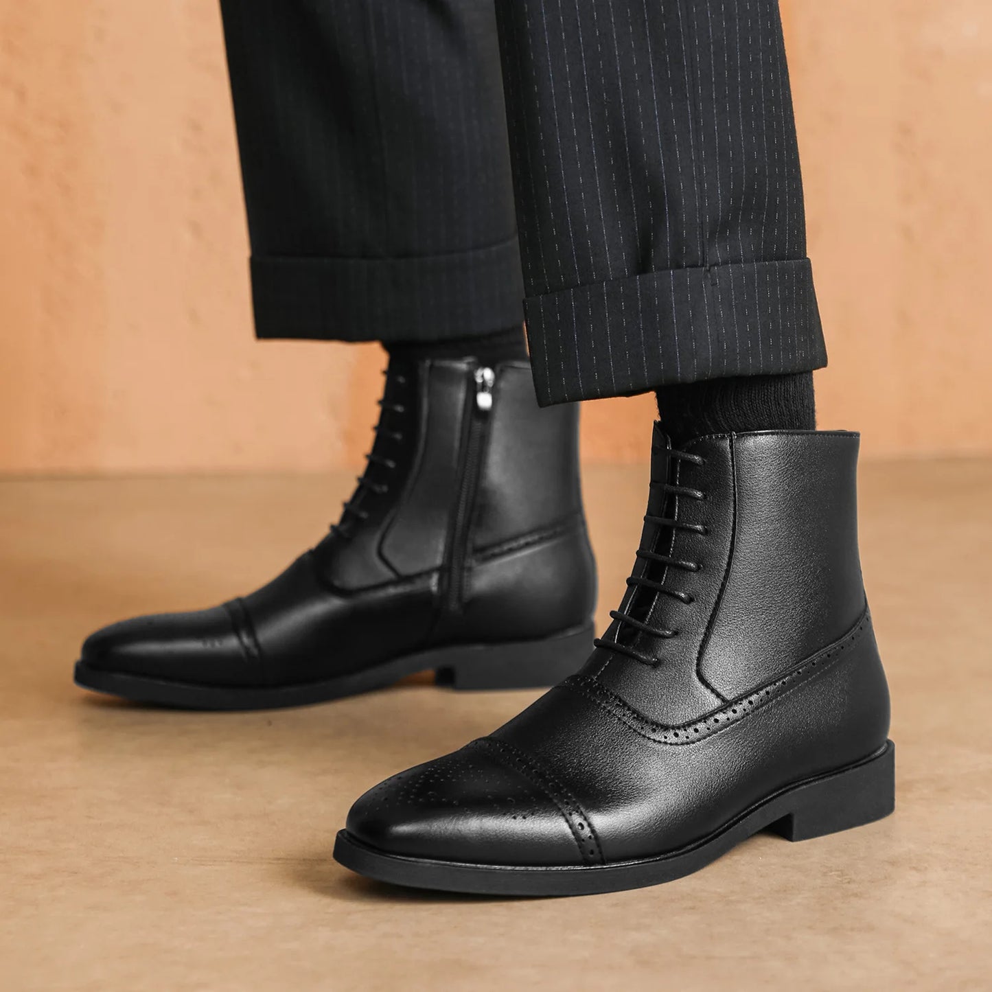 Classic Leather Ankle Boots