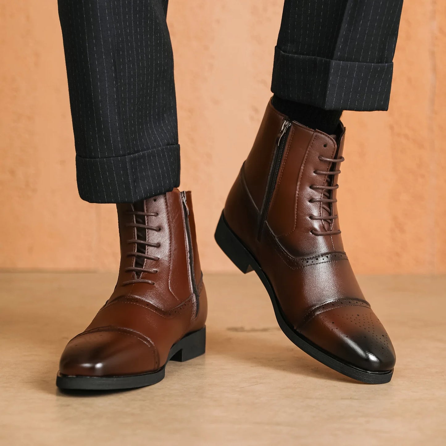 Classic Leather Ankle Boots