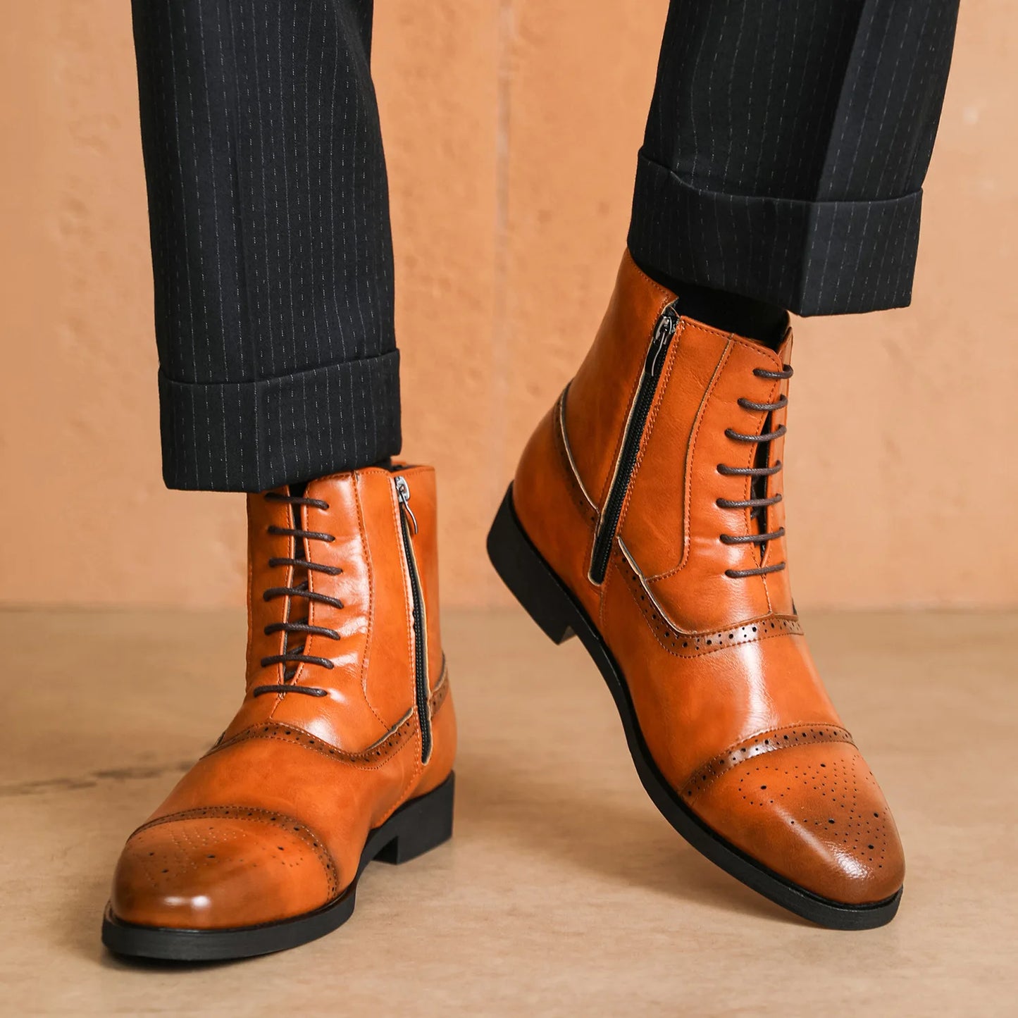 Classic Leather Ankle Boots