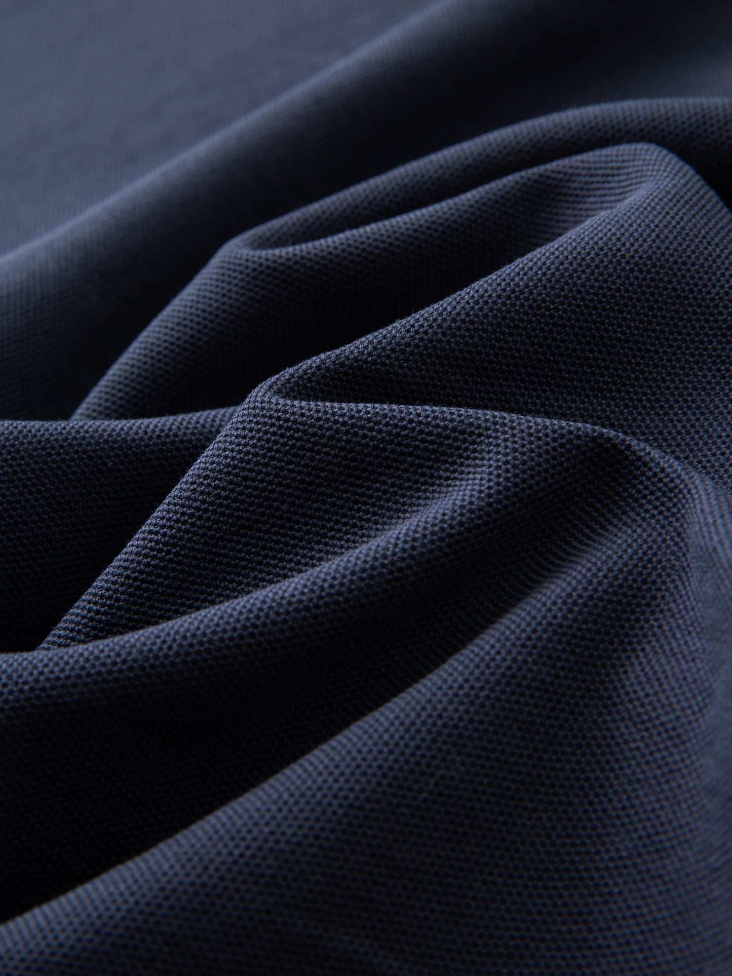 Contrast-Collar Polo Shirt